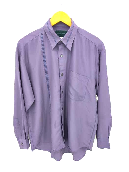 USED古着(ユーズドフルギ) {{VOGA DI UOMO}} カッティングデザインL/Sシャツ メンズ JPN：M