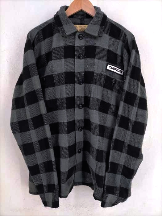 TENDERLOIN(テンダーロイン) 初期タグ ブロックチェックネルシャツジャケット メンズ JPN：XL