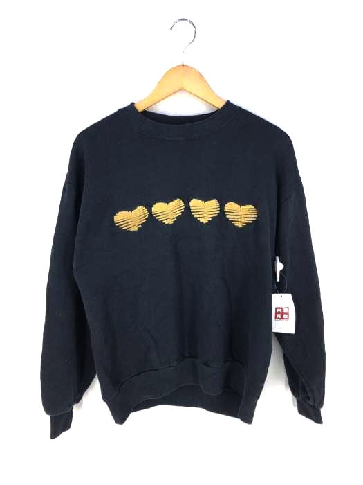 ジャージーズ JERZEES 90s ハート刺繍クルーネックスウェット レディース  L