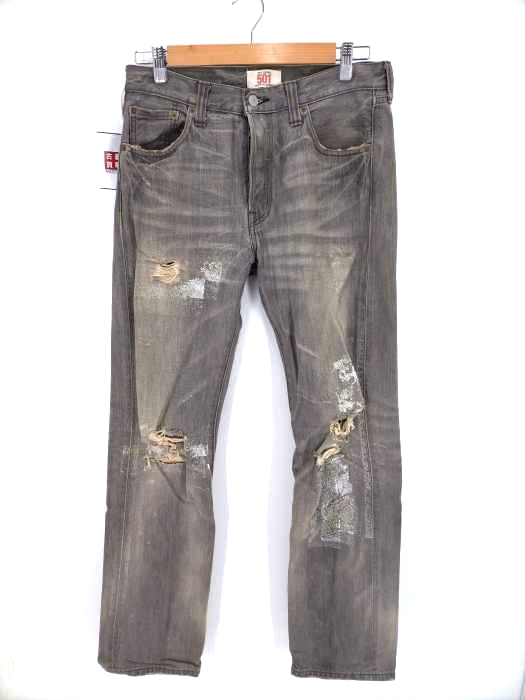 リーバイス Levis 501 クラッシュデニムパンツ メンズ  W30 L32