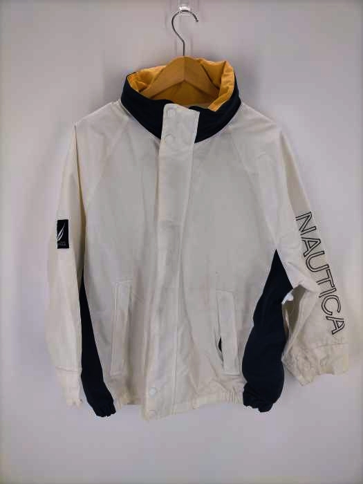ノーティカ NAUTICA 90S 袖ロゴ刺繍ナイロンジャケット メンズ JPN：XL