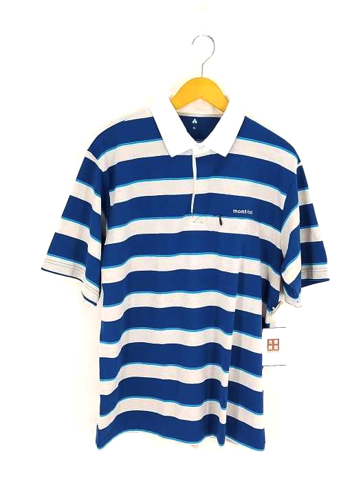 モンベル mont bell ラガーシャツ ハーフスリーブ メンズ JPN：XL