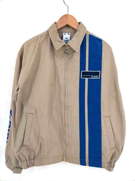 エックスガール X-girl PIT CREW JACKET レディース JPN：2