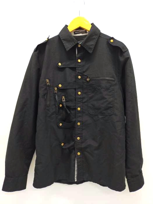 フルギ WEST STREET HAKU ギミックレギュラーカラーシャツ メンズ 表記無