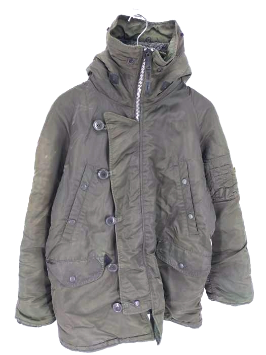 アルファインダストリーズ ALPHA INDUSTRIES N-3B フライトジャケット メンズ import：M