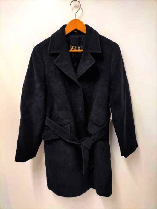 ダックスロンドン DAKS LONDON ウールアンゴラ比翼ロングコート レディース  9AR