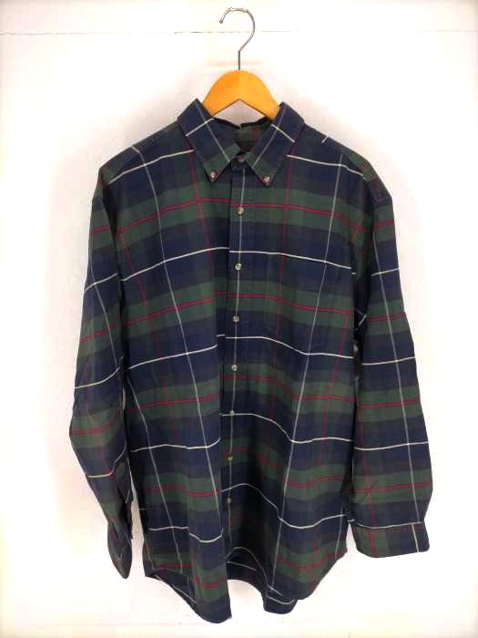 エルエルビーン L.L.Bean チェック柄ボタンダウンシャツ メンズ JPN：XL