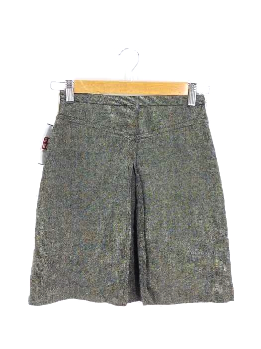 バーバリーズブルーレーベル BURBERRYS BLUE LABEL ネップ ツイード ミニスカート レディース  36