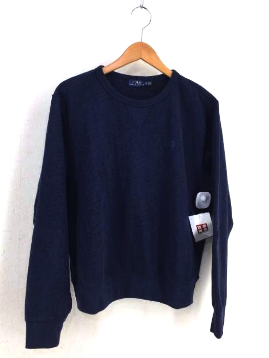 POLO RALPH LAUREN(ポロラルフローレン) ポニー刺繍 裏起毛クルーネックスウェット レディース JPN：XL