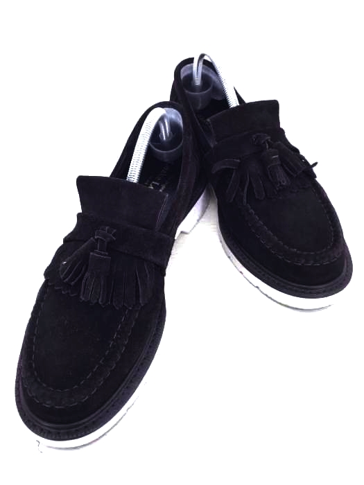 Loake(ローク) スウェード タッセル ローファー メンズ  9EX