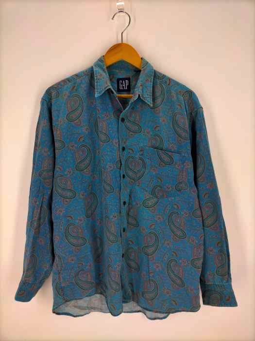 Gap(ギャップ) 90S OLD ペイズリー柄 長袖シャツ メンズ  表記無