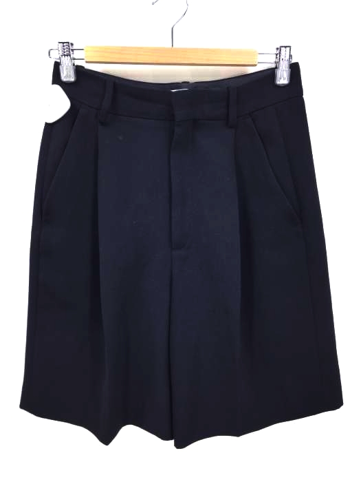 ZARA(ザラ) ハイウエスト タック入り ショートパンツ レディース  USA S