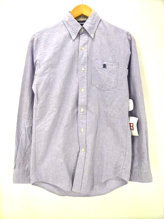 RALPH LAUREN RUGBY(ラルフ ローレン ラグビー) ワンポイント刺しゅう オックスフォードB.Dシャツ メンズ import：XS