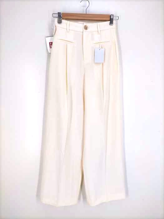 USED古着(ユーズドフルギ) FORLOVE＆NANCY センタープレススラックス レディース  S