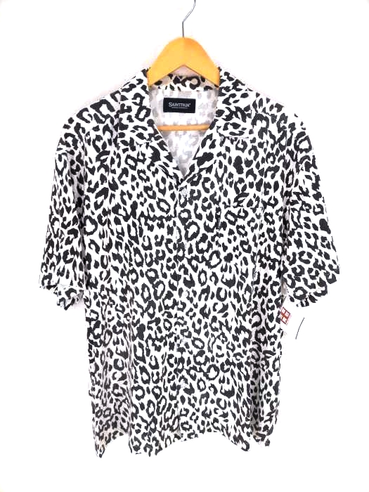SAINTPAIN(セントペイン) SP LOOSE FIT LEOPARD LINEN SHIRTS メンズ FREE