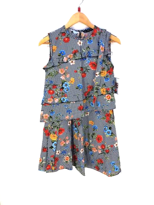 ZARA COLLECTION(ザラコレクション) チェック 花柄 セットアップ レディース XS