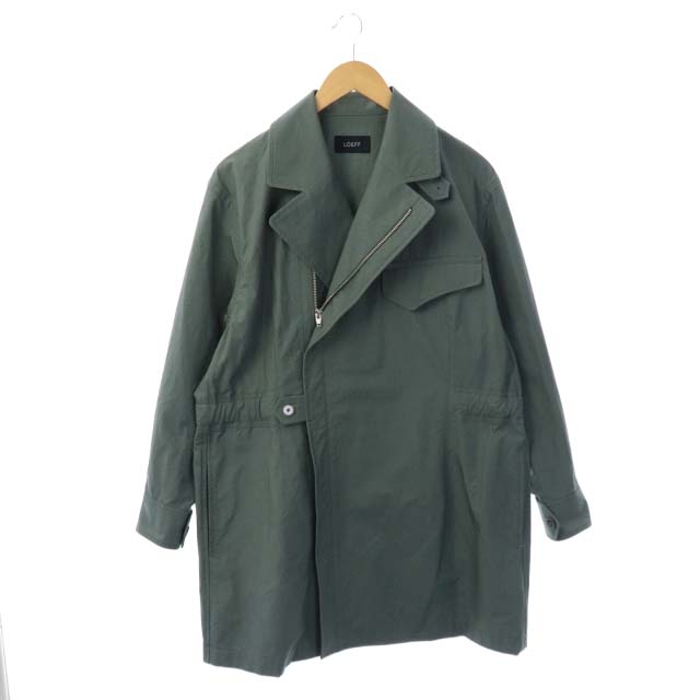 LOEFF(ロエフ) コットン ダンプ フライトジャケット ジップアップ メンズ 0(日本サイズXS相当)