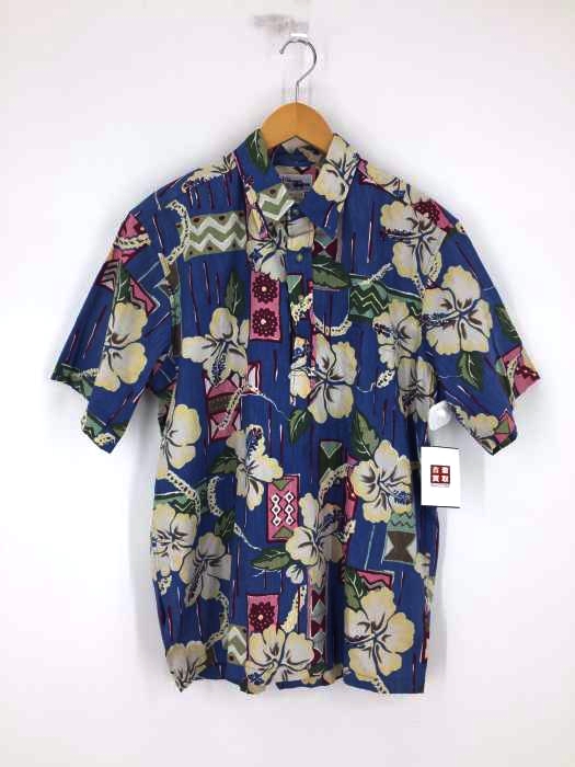 Reyn Spooner(レインスプーナー) 水着タグ ハーフボタンアロハシャツ メンズ JPN:L