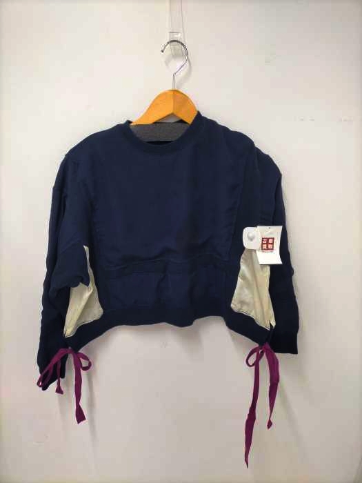 Sue UNDERCOVER(スーアンダーカバー) 異素材切替スウェットトップス レディース JPN：1