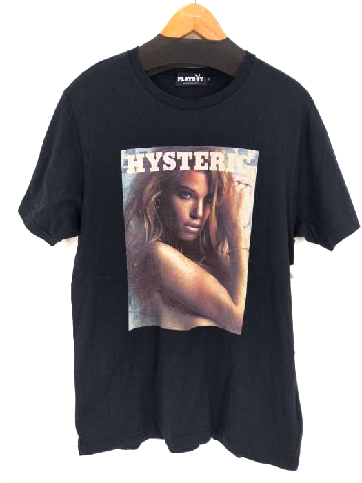 HYSTERIC GLAMOUR(ヒステリックグラマー) ガールプリント S/S TEE メンズ  L