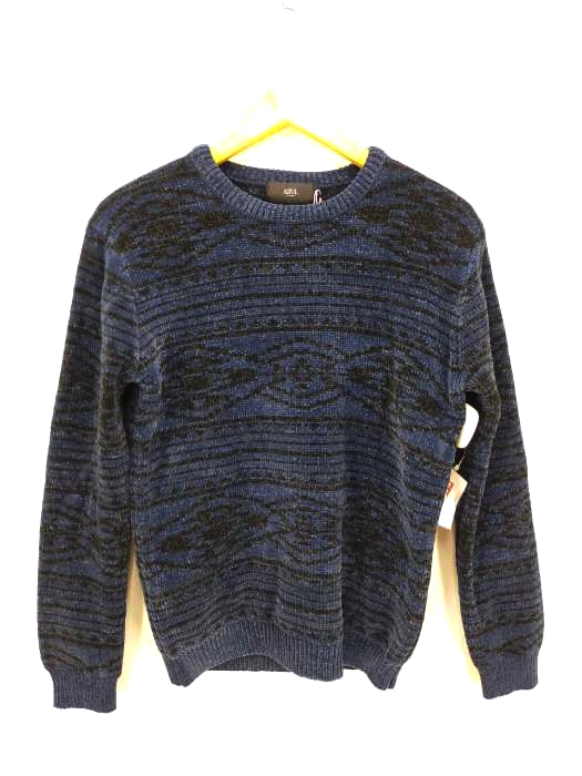 AZUL by moussy(アズールバイマウジー) CHIMAYO MOLE C/N KNIT メンズ  S