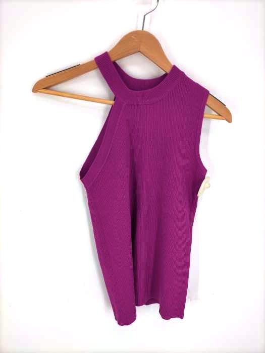LAGUA GEM(ラグアジェム) SUMMER KNIT ONE SHOULDER TOPS レディース  M