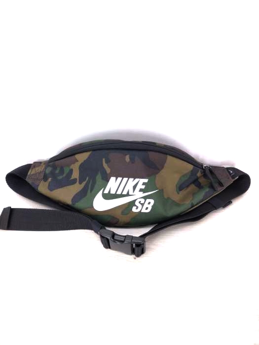 NIKE SB(ナイキスケートボーディング) カモ柄 ロゴ ボディバッグ メンズ 表記無