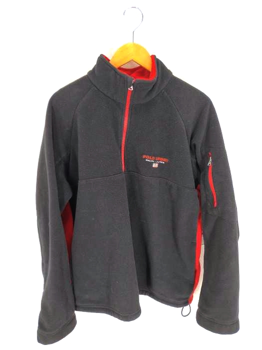 ポロスポーツラルフローレン POLO SPORT RALPH LAUREN 90S POLARTEC ハーフジップ フリースプルオーバー メンズ  L