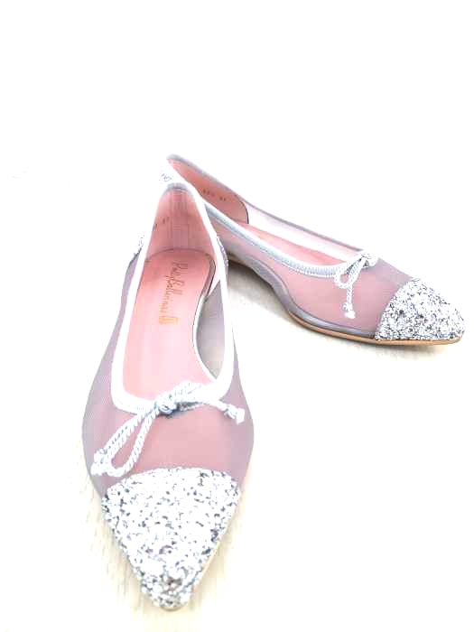 Pretty Ballerinas(プリティーバレリーナ) スパンコール ポインテッドシューズ レディース  37