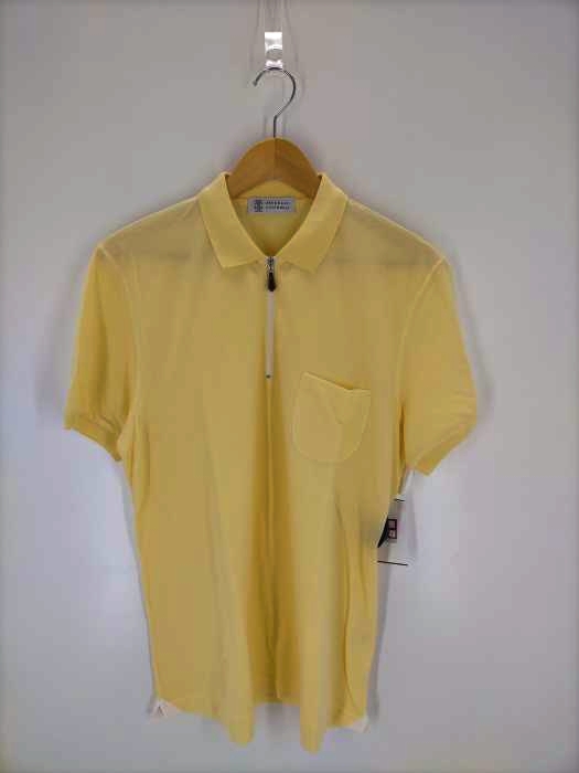Brunello Cucinelli(ブルネロ クチネリ) ハーフジップポロシャツ メンズ JPN：M