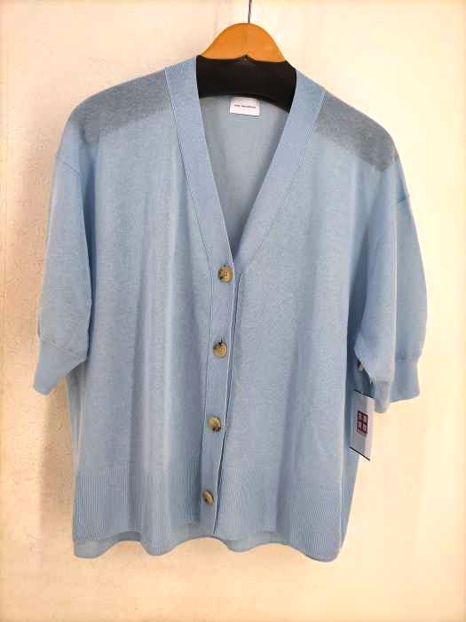UNITED ARROWS green label relaxing(ユナイテッドアローズグリーンレーベルリラクシング) シアー ワイド 5分袖 カーディガン レディース 表記無
