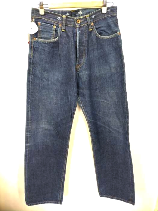 EDWIN(エドウィン) シンチバック サスペンダーボタン セルビッチ デニム パンツ メンズ 31