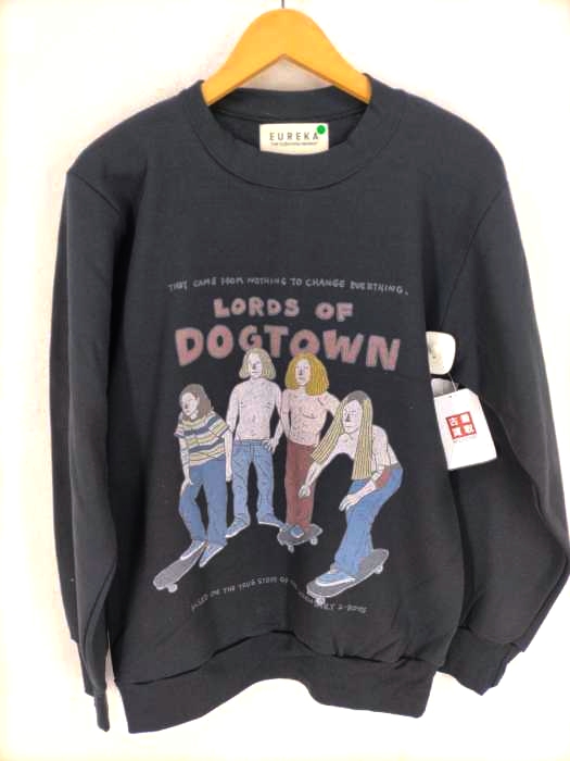 USED古着(ユーズドフルギ) {{EUREKA THE CURATION MARKET}} DOGTOWN SENDA HANA コラボ USA製スウェット メンズ JPN：S