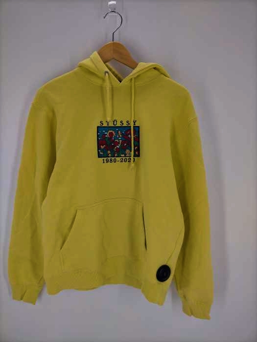 Stussy(ステューシー) Irises 1980-2020 刺繍スウェット メンズ JPN：M
