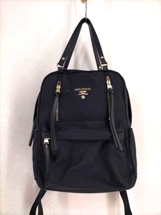 ユーズドフルギ USED古着 WOLFREALM 2WAY フロントロゴ バックパック レディース 表記無