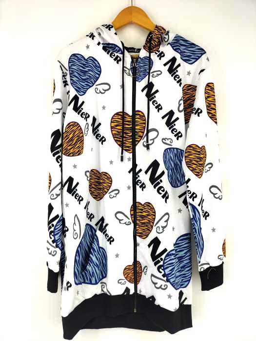 ニーア クロージング NieR CLOTHING ロングパーカー レディース FREE