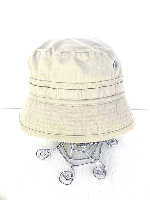 アベイシングエイプ A BATHING APE リップストップ バケットハット レディース  L