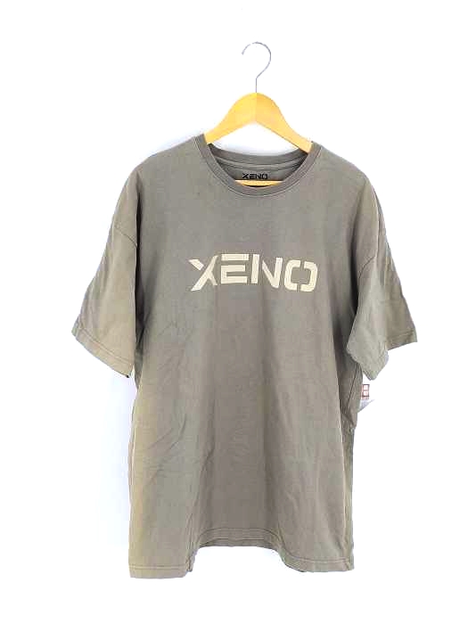ゼノ xeno ロゴ クルーネックTシャツ メンズ JPN：XL