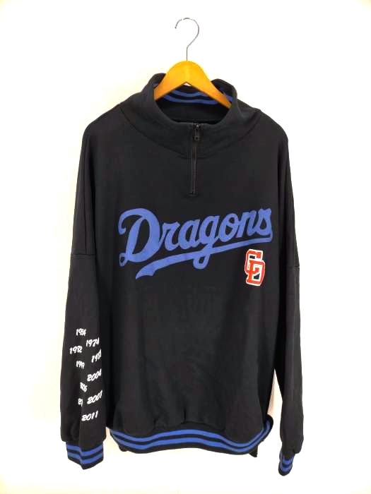 デュアリズム DUALISM DUALISM × 中日ドラゴンズ HALFZIP SWEAT メンズ 表記無