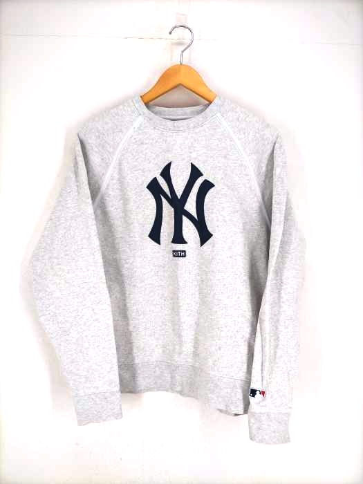 キス KITH NEW YORK YANKEES ワッペンスウェット メンズ JPN：S