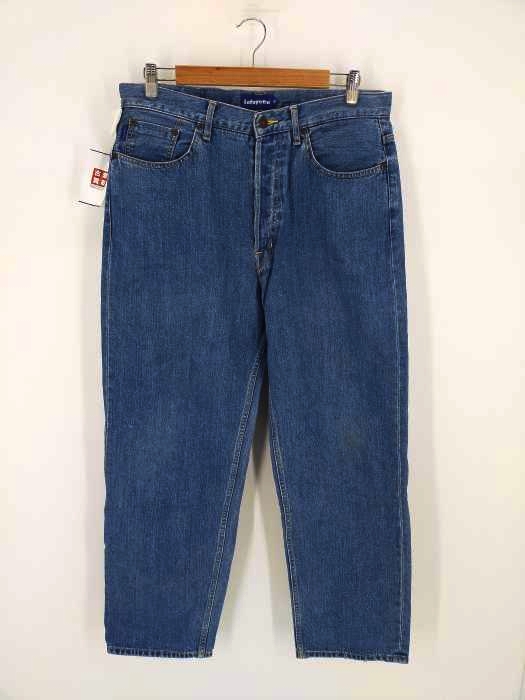 ラファイエット Lafayette ウォッシュワイドデニムパンツ メンズ US：34-35