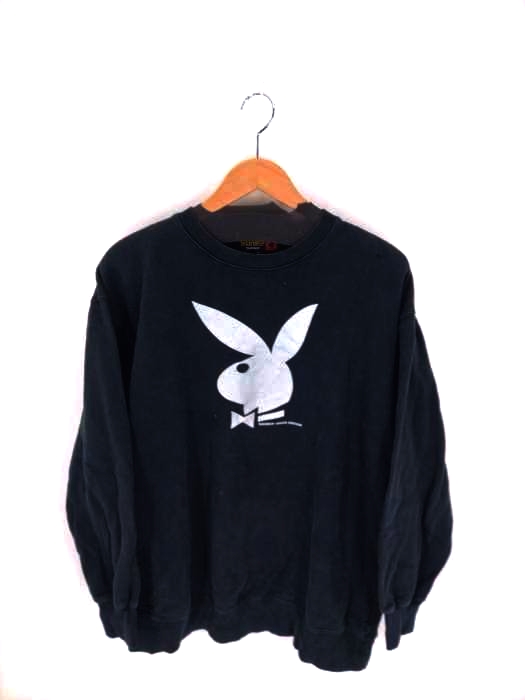 80s~90s USA製 Hanes playboy ロゴ トレーナー XL PLAYBOY(プレイボーイ) RHD PLAYBOY 90s ロゴ トレーナー メンズ L
