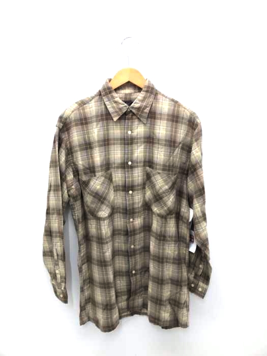 ck Calvin Klein(シーケーカルバンクライン) チェック柄ボタンシャツ メンズ JPN：M