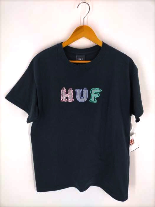 HUF(ハフ) ロゴプリント半袖Tシャツ メンズ JPN:L