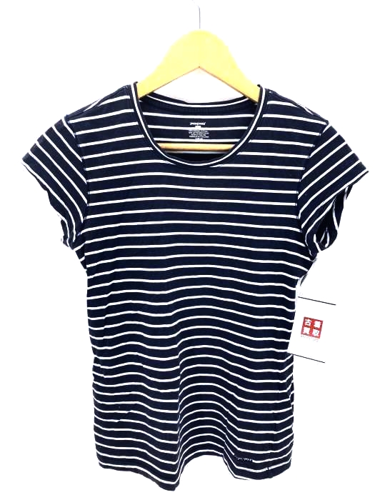 patagonia(パタゴニア) クルーネックボーダーTシャツ レディース JPN：M