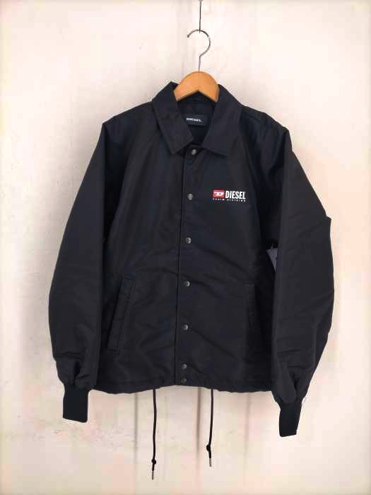 DIESEL(ディーゼル) denim division バックプリント 裏地キルティングコーチジャケット メンズ JPN：S