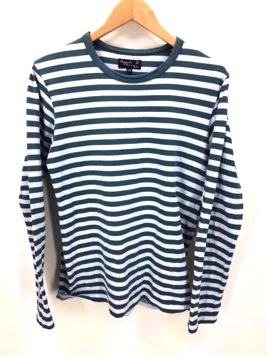 Agnes b.homme(アニエスベーオム) ボーダー ロングスリーブTシャツ レディース T1