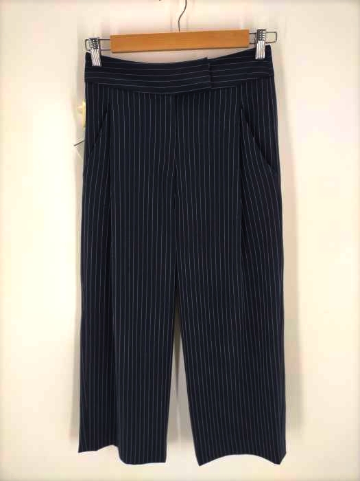 BARNEYS NEWYORK(バーニーズニューヨーク) ストライプワイドパンツ レディース JPN:36