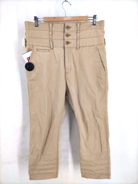 GANRYU(ガンリュウ) AD2012 12AW ウエストレイヤードデザインチノサルエルパンツ メンズ JPN：S
