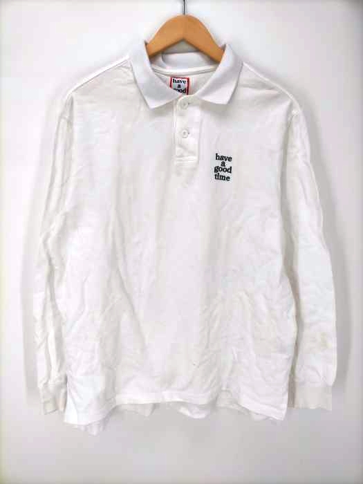 HAVE A GOOD TIME(ハブアグッドタイム) 鹿の子 L/S POLO メンズ JPN：L